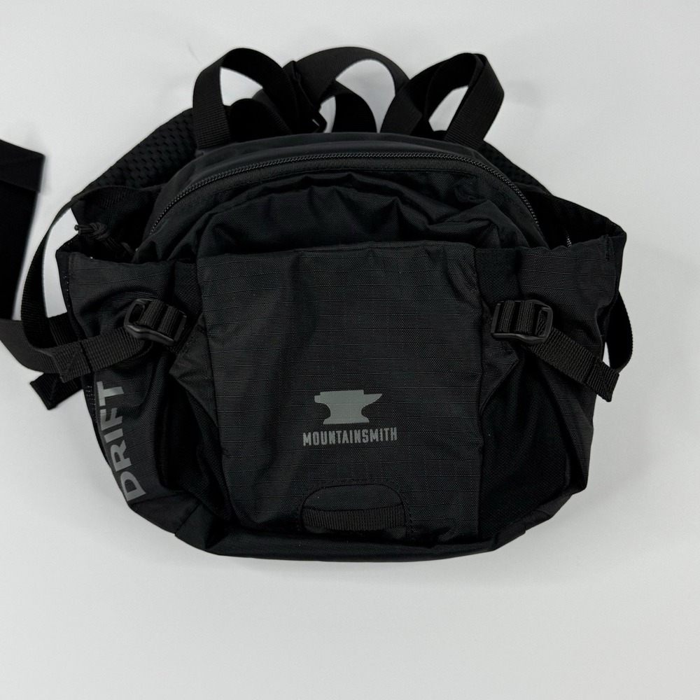 Mountainsmith Drift Lumbar Waist Bag Fanny Pack Black